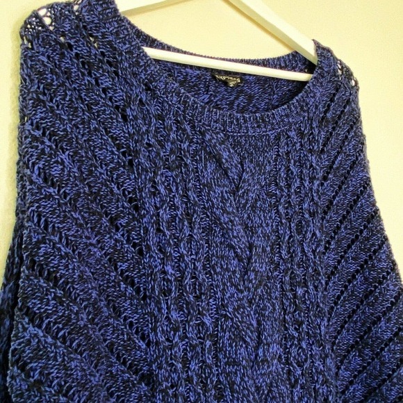 Express Cable Mixed Knit Sweater - Picture 2 of 6